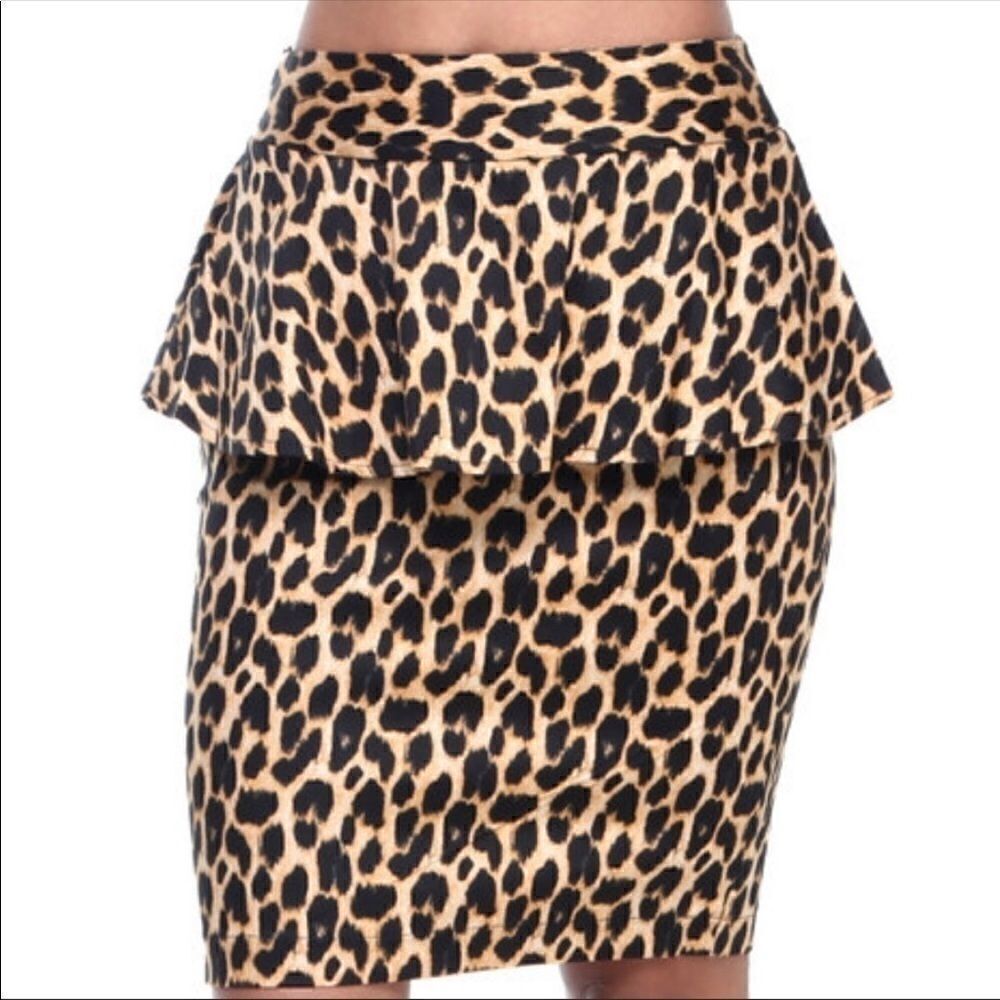 Ali & Kris Peplum body con skirt